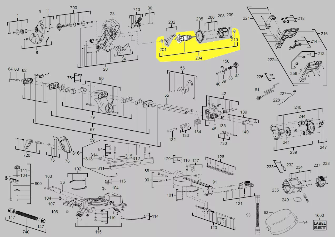 rotor réf. 4931446341 AEG